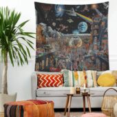 Echoes From The Darkside Of The Moon Pink Floyd Tapestry