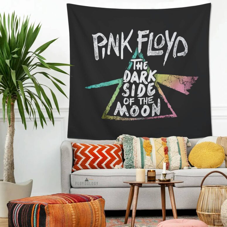 Pink Floyd The Dark side of the moon Gardient Art Tapestry