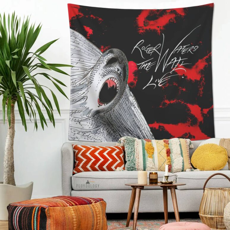 Roger Waters Tour Of The Wall Pink Floyd Tapestry Roger Waters Tour Of The Wall Pink Floyd Tapestry