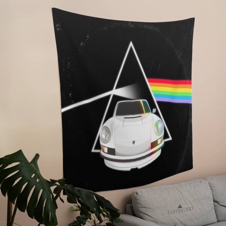 Dark Side Of The Porsche Pink Floyd Tapestry