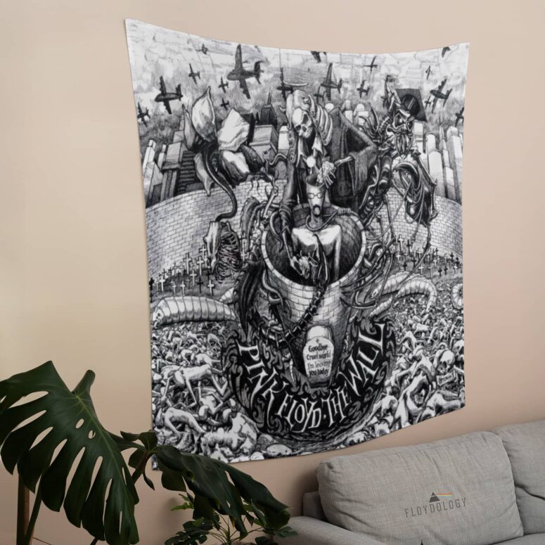 Essence of the Wall Pink Floyd Tapestry