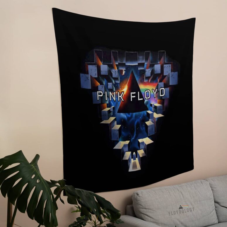 Pink Floyd DSOTM Galaxy Space Window Tapestry
