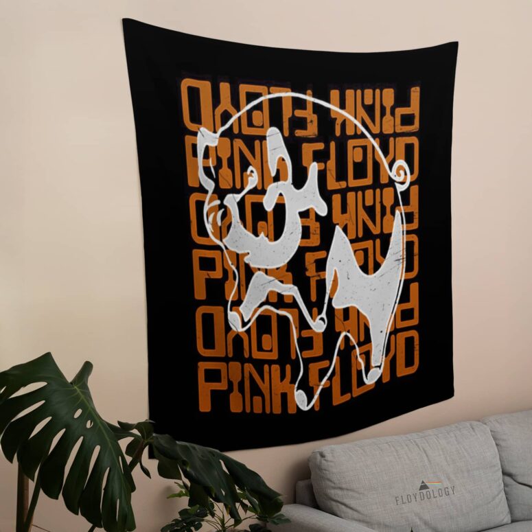 Pink Floyd Drawing Pig Tapestry Pink Floyd Drawing Pig Tapestry