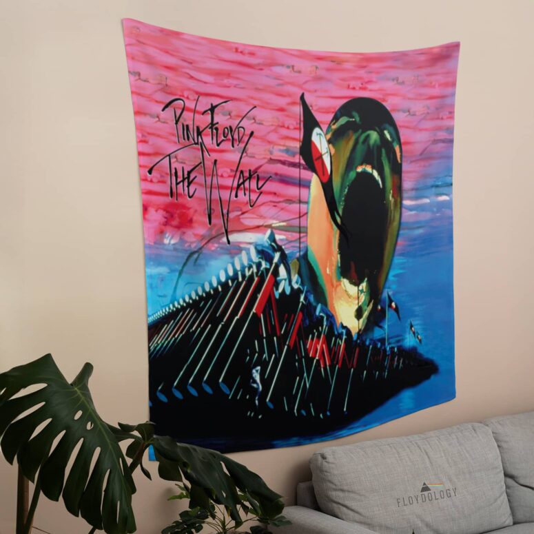 The Wall Hammers and Scream Pink Floyd Tapestry