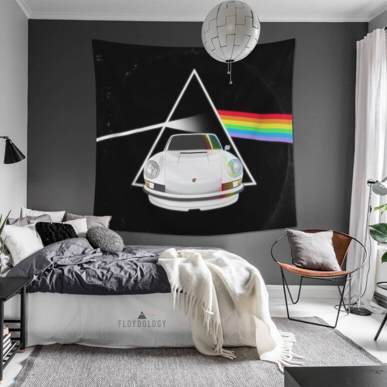 Dark Side Of The Porsche Pink Floyd Tapestry