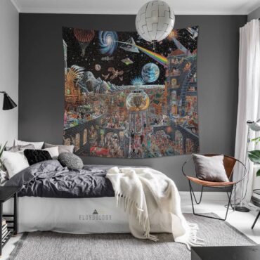 Echoes From The Darkside Of The Moon Pink Floyd Tapestry