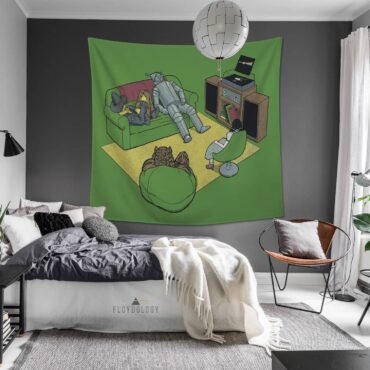 Wizard Of Oz Listen to Dark Side Of The Moon Pink Floyd Tapestry