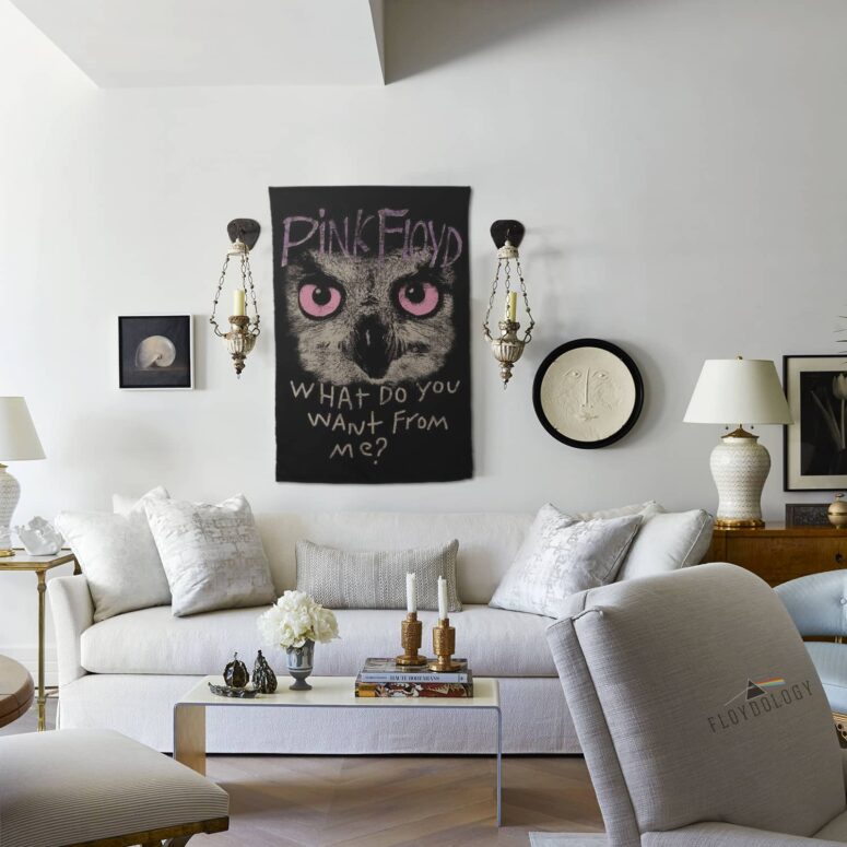 Pink Floyd Owl What Do You Want From Me Tapestry Pink Floyd Owl What Do You Want From Me Tapestry