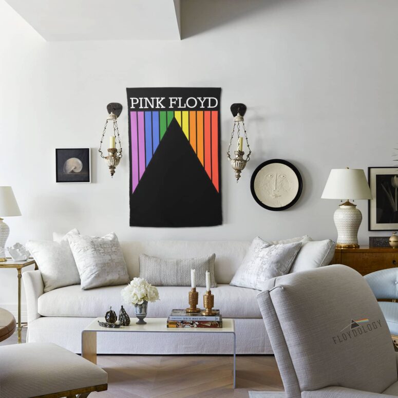 Pink Floyd Prism Washed Pyramid Colorful Tapestry Pink Floyd Prism Washed Pyramid Colorful Tapestry