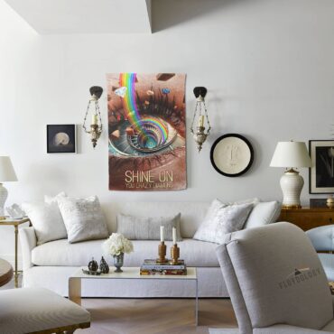 Shine On Digital Art Pink Floyd Tapestry