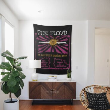 Pink Floyd Sound and Colour March 18th Tour Tapestry
