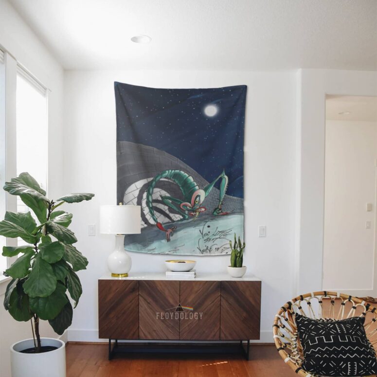 The Wall Scorpion Wife Pink Floyd Tapestry The Wall Scorpion Wife Pink Floyd Tapestry