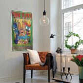 Pink Floyd Laser Show 2001 The Wall Jermaine Rogers Handbill Edition Tapestry