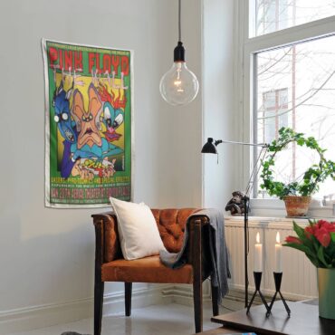Pink Floyd Laser Show 2001 The Wall Jermaine Rogers Handbill Edition Tapestry Pink Floyd Laser Show 2001 The Wall Jermaine Rogers Handbill Edition Tapestry
