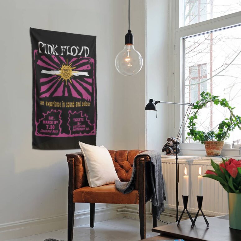 Pink Floyd Sound and Colour March 18th Tour Tapestry Pink Floyd Sound and Colour March 18th Tour Tapestry
