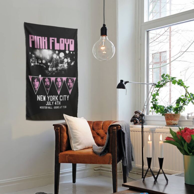 Pink Floyd Vintage New York City Tour July 4th Tapestry Pink Floyd Vintage New York City Tour July 4th Tapestry