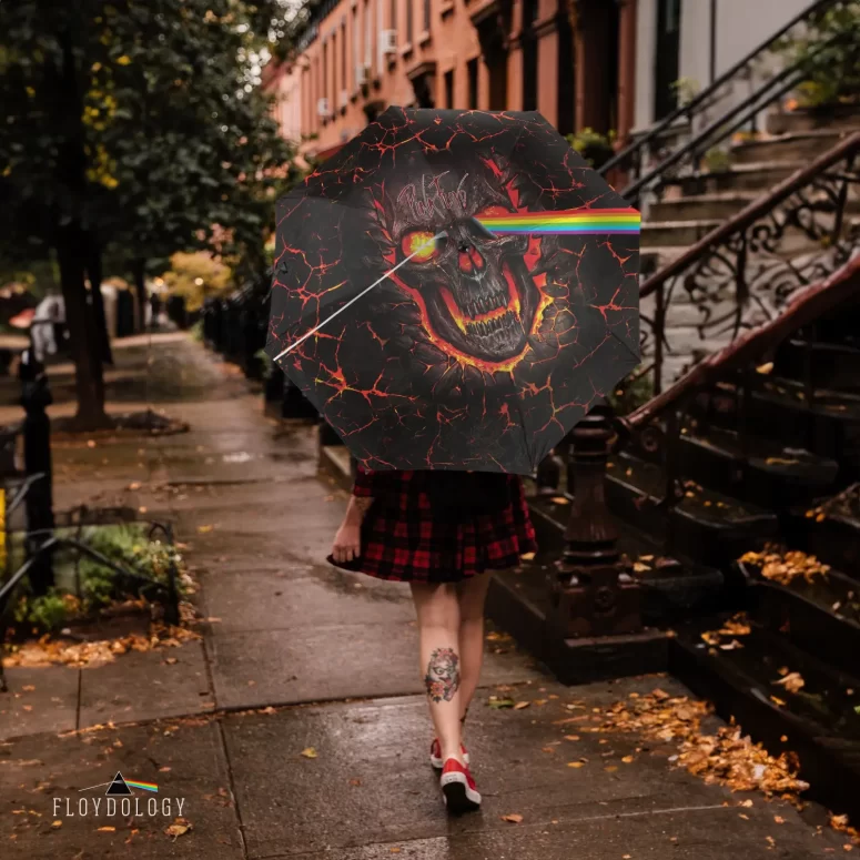 Dark Side Of Skull - Pink Floyd Umbrella Dark Side Of Skull - Pink Floyd Umbrella