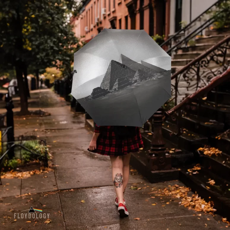 Dark Side Of The Moon Anniversary Pyramids 1973 - Pink Floyd Umbrella