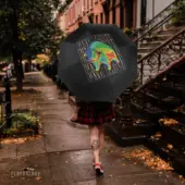 U1 Eye Catching Psychadelic Floating Pigs Pink Floyd Umbrella - OtherBrick