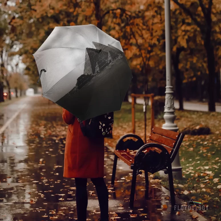 Dark Side Of The Moon Anniversary Pyramids 1973 - Pink Floyd Umbrella