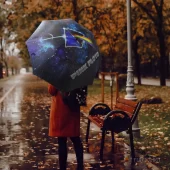 Left2d Backpack Golden Dark Side Of The Moon - OtherBrick