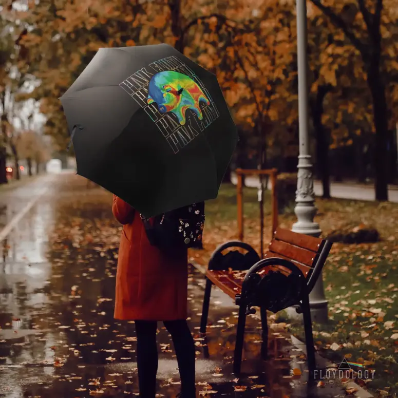 Hologram Psychadelic Floating Pigs Animals - Pink Floyd Umbrella