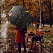 Left2d Backpack Golden Dark Side Of The Moon - OtherBrick