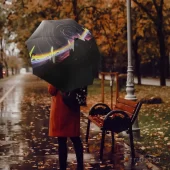 Left2d Backpack Golden Dark Side Of The Moon - OtherBrick