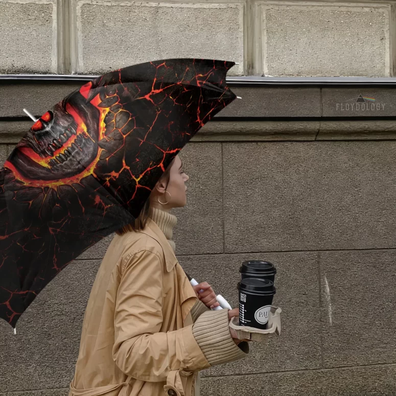 Dark Side Of Skull - Pink Floyd Umbrella Dark Side Of Skull - Pink Floyd Umbrella