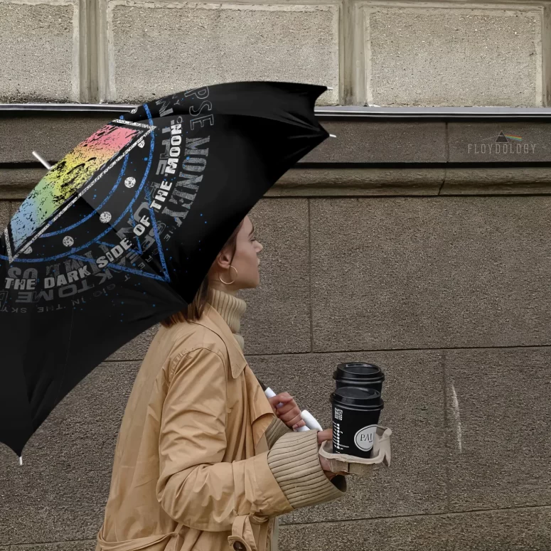 Moon Phase Dark Side of the Moon - Pink Floyd Umbrella Moon Phase Dark Side of the Moon - Pink Floyd Umbrella