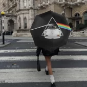 Left2d Backpack Golden Dark Side Of The Moon - OtherBrick