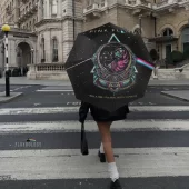 Left2d Backpack Golden Dark Side Of The Moon - OtherBrick