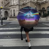 Left2d Backpack Golden Dark Side Of The Moon - OtherBrick