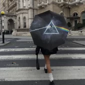 Left2d Backpack Golden Dark Side Of The Moon - OtherBrick
