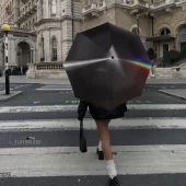 Left2d Backpack Golden Dark Side Of The Moon - OtherBrick