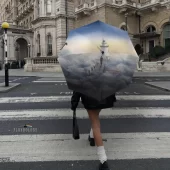 Left2d Backpack Golden Dark Side Of The Moon - OtherBrick