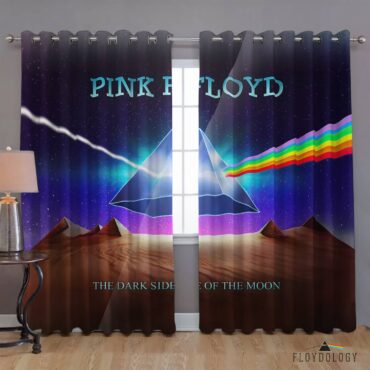 The Dark Side Of The Moon 3d Lenticular Edition - Pink Floyd Window Curtains