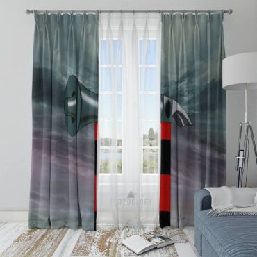 Hammer Loudspeaker - Pink Floyd Window Curtains