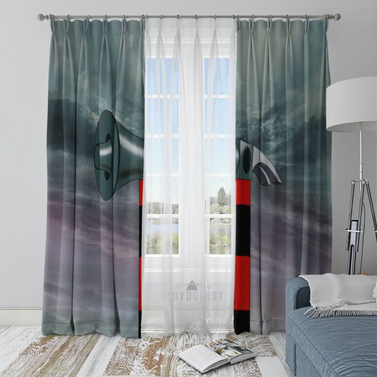 Hammer Loudspeaker - Pink Floyd Window Curtains