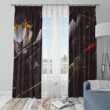 The Stuker Dives - Pink Floyd Window Curtains