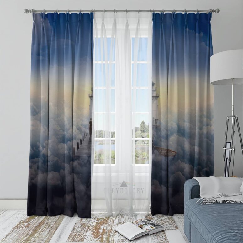 Tribute The Everlasting Songs - Pink Floyd Window Curtains