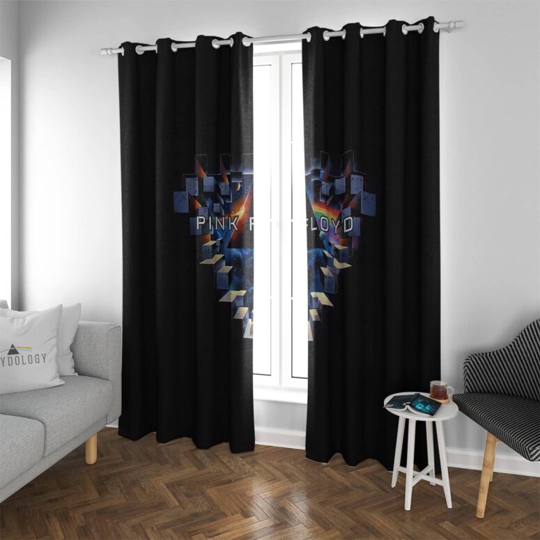DSOTM Galaxy Space Window - Pink Floyd Window Curtains DSOTM Galaxy Space Window - Pink Floyd Window Curtains