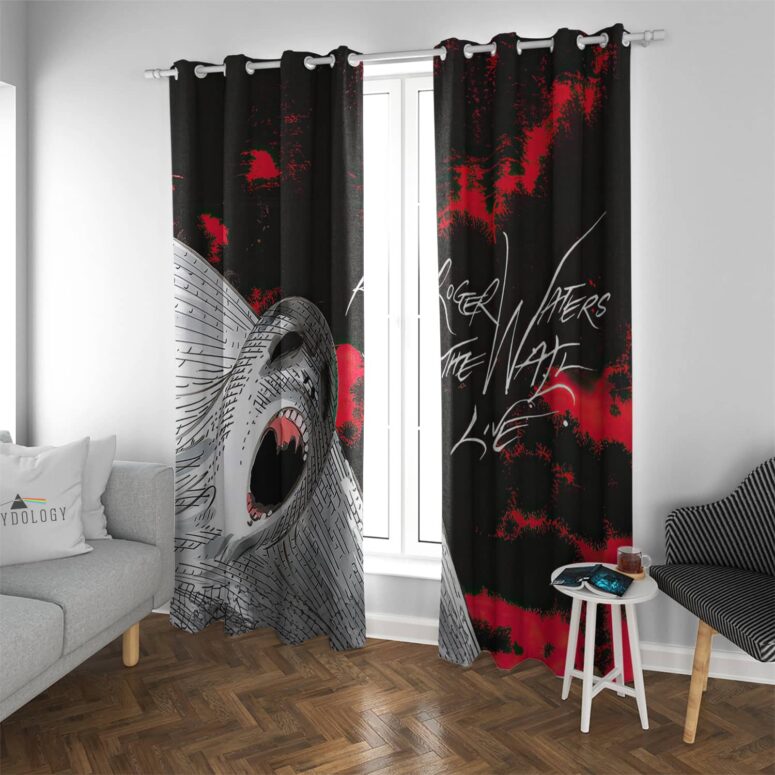 Roger Waters Tour Of The Wall - Pink Floyd Window Curtains Roger Waters Tour Of The Wall - Pink Floyd Window Curtains