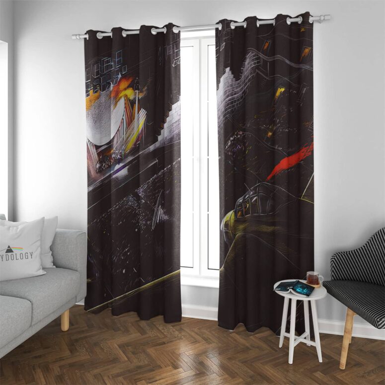 The Stuker Dives - Pink Floyd Window Curtains