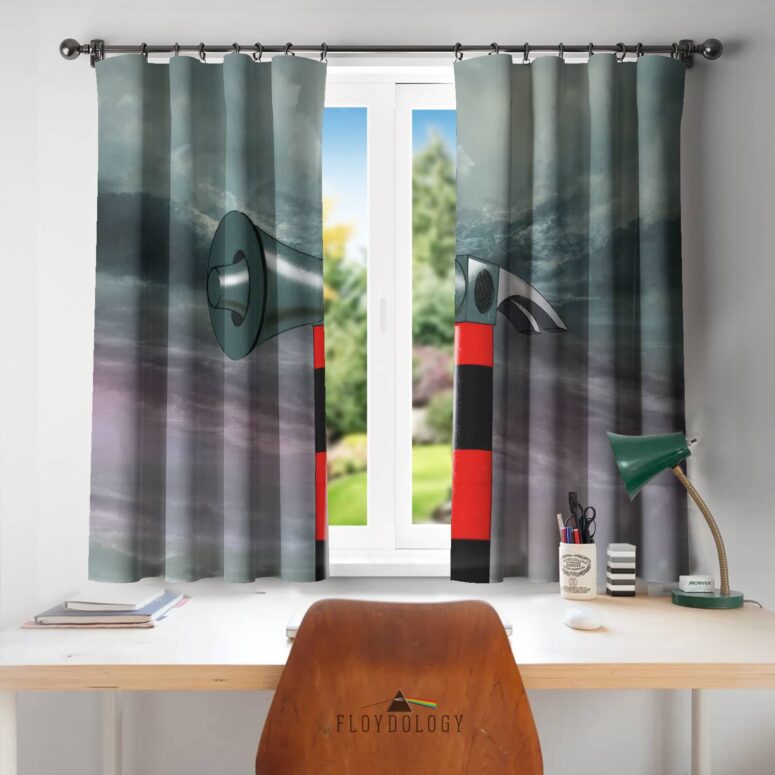 Hammer Loudspeaker - Pink Floyd Window Curtains