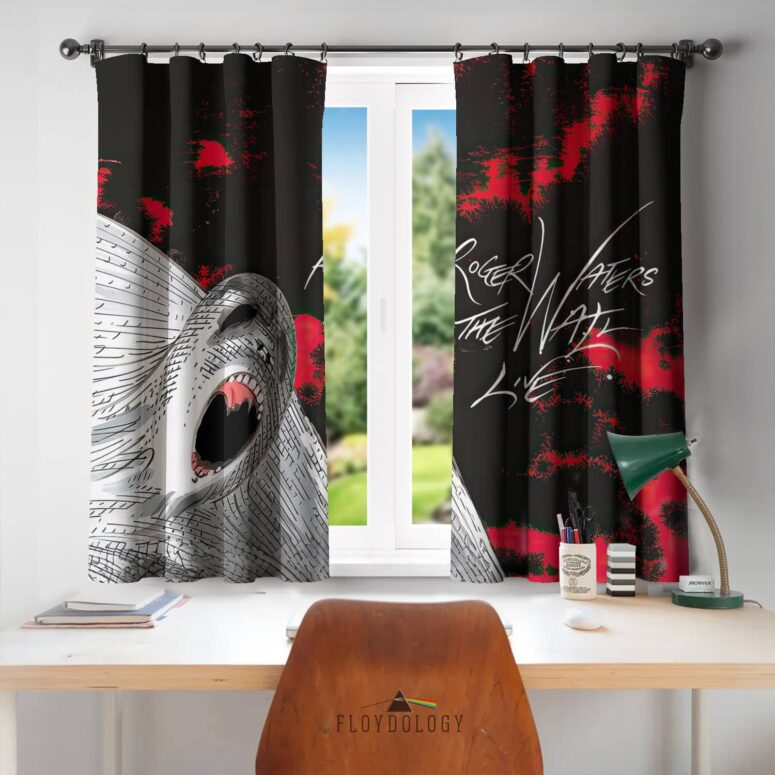 Roger Waters Tour Of The Wall - Pink Floyd Window Curtains Roger Waters Tour Of The Wall - Pink Floyd Window Curtains