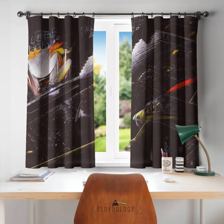 The Stuker Dives - Pink Floyd Window Curtains
