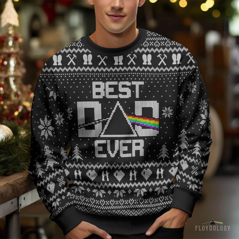 Best DAD Ever DSOTM - Pink Floyd Ugly Christmas Sweater Best DAD Ever DSOTM - Pink Floyd Ugly Christmas Sweater
