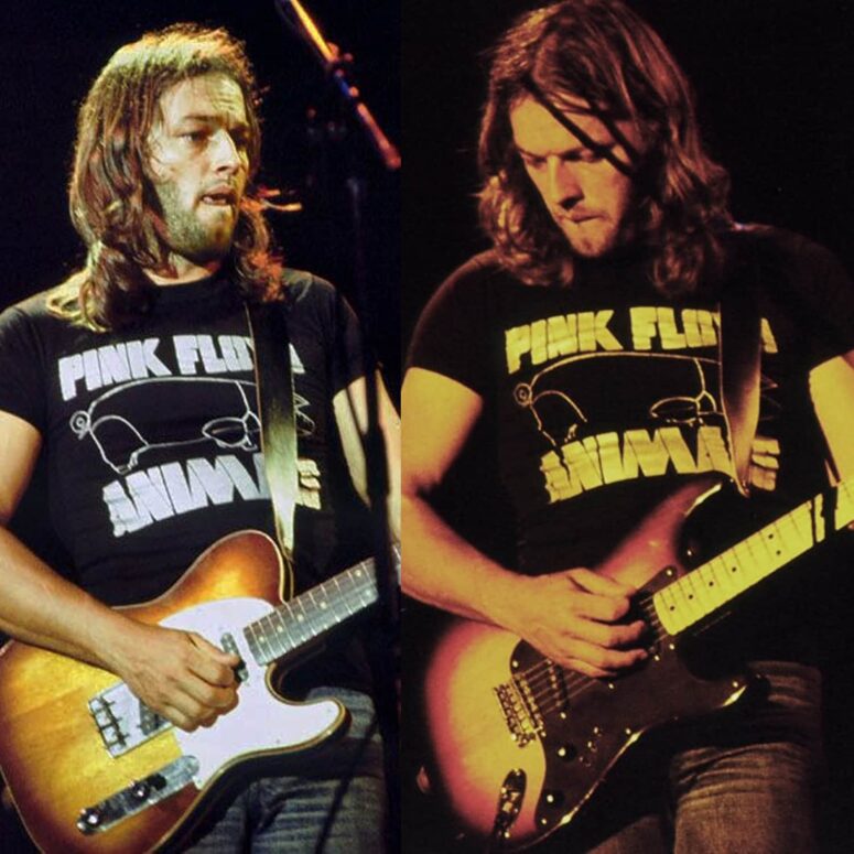 Animals Album Pink Floyd Shirt - Worn By David Gilmour in Flesh Tour 1977 Animals Album Pink Floyd Shirt - Worn By David Gilmour in Flesh Tour 1977