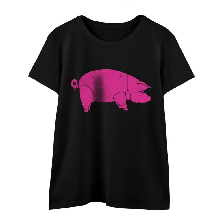 Pig As Worn By David Gilmour Animals Album 1977 Pink Floyd Shirt Pig As Worn By David Gilmour Animals Album 1977 Pink Floyd Shirt